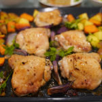 One Pot Ninja Foodi Lemon Chicken 'Tray Bake'